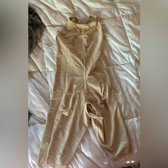 Marena Recovery Girdle with High Back Beige Large - Picture 2 of 5